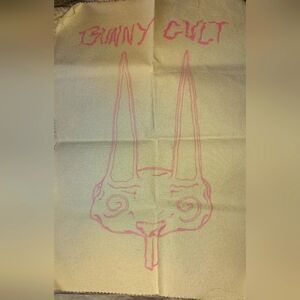 Bunny Cult Back Patch Handmade Punk Rock NOLA